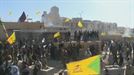 Ehunka manifestari sartu dira AEBk Bagdaden duen enbaxadan