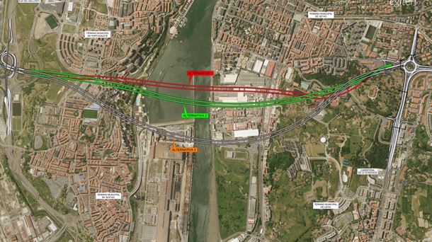 Túnel de 3 km bajo la ría de Bilbao / EiTB