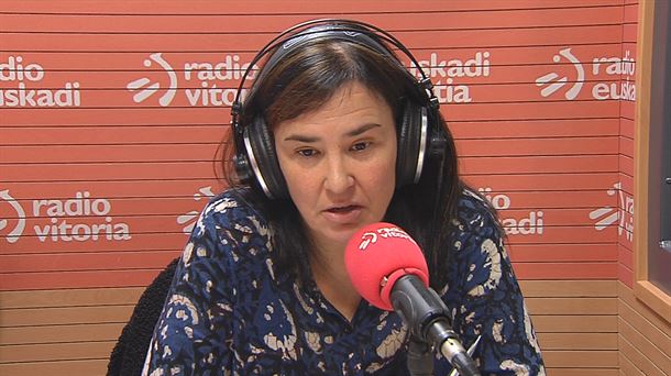 Cristina Macazaga, parlamentaria de Elkarrekin Podemos