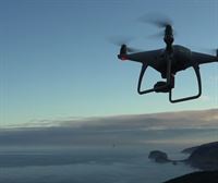 Bizkaia controla con drones y satélites 237 kilómetros de taludes de carretera