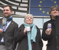 Europako Justiziak gaur erabakiko du Puigdemont, Comin eta Ponsatiren immunitateari buruz