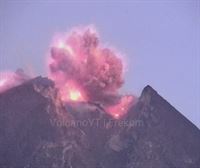 Explosión del volcán indonesio Merapi
