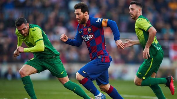 Messi, Eibar taldearen aurkako partida batean