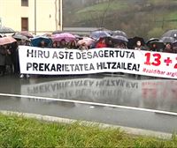 Sindicatos vascos piden que se priorice la búsqueda de los trabajadores en Zaldibar