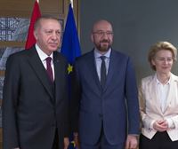 Erdogan, Siriako auzirako babes bila Europar Batasunean
