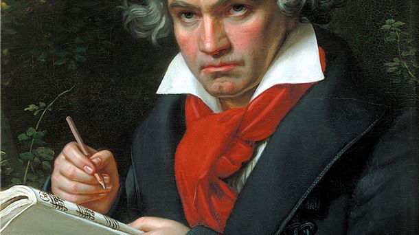 Beethoven. Retrato realizado por Joseph Karl Stieler en 1820. Wikipedia.