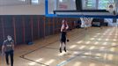 El Bilbao Basket entrena en el polideportivo de La Peña
