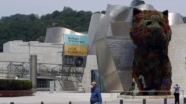 Imagen del exterior del Guggenheim de Bilbao