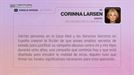 Corinna Larsen denuncia amenazas y una campaña de difamación contra ella