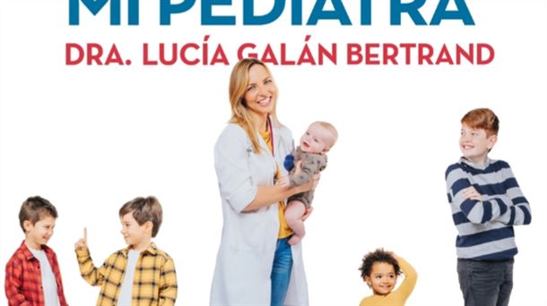 Lucía Galán presenta El gran libro de lucía Galán, mi pediatra