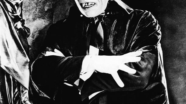 Lon Chaney en "El fantasma de la Ópera" (1925). Wikipedia