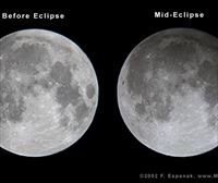 El eclipse penumbral de Luna será visible este domingo en gran parte del mundo