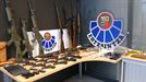 Arrestan a tres traficantes en Bizkaia y Álava, con gran cantidad de armas