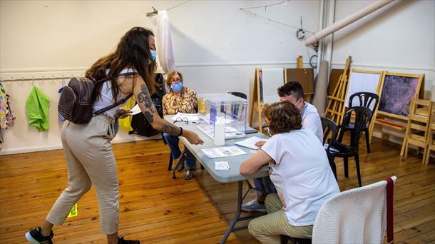 Elecciones en Vitoria-Gasteiz. Foto: Efe