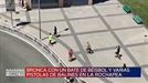 Persecución con bate de béisbol y pistolas de balines a plena luz del día en Pamplona