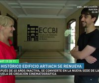 El edificio Artiach, nueva sede de la Escuela de Creación Cinematográfica de Bilbao
