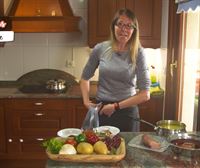 La estrella Michelín Zuriñe García nos prepara marmitako de bonito en su propia casa