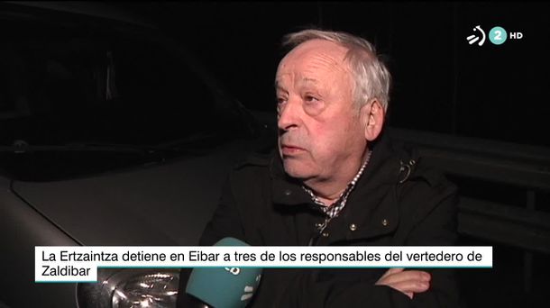 José Ignacio Barinaga, el propietario de Verter Recycling. Imagen tomada de un video de EiTB.