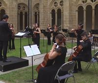 Euskal Herriko Gazte Orkestrak emanaldia eskaini du Donostiako San Telmo Museoan