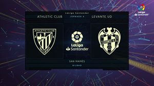 El resumen y los goles del partido Athletic – Levante