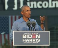 Obama pide el voto para Biden pues ''EE.UU. no puede permitirse otros cuatro años así''