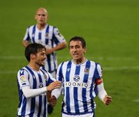 Liderato en solitario para la Real Sociedad tras golear al Huesca (4-1)