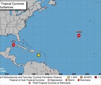 La tormenta Eta recupera la categoría de huracán en el golfo de México