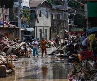 Al menos 39 muertos y 22 desaparecidos en Filipinas por el tifón Vamco