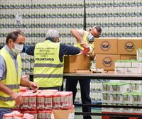 El Banco de Alimentos de Bizkaia necesita más donaciones que en años anteriores por la subida de precios