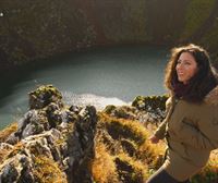 Visitamos las cataratas, géiseres, aguas termales del Círculo Dorado con Rebeca