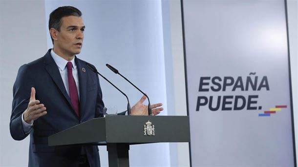 Pedro Sanchez Espainiako Gobernuko presidentea, artxiboko irudi batean. Argazkia: Efe