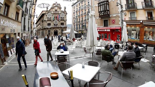 La Plaza del Ayuntamiento de Pamplona. Foto de archivo de EITB. 