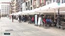 Abren las terrazas de los bares en Navarra tras 35 días de cierre