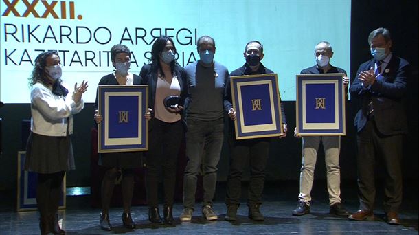 Premios Rikardo Arregi. Imagen: EiTB