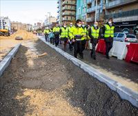 La construcción de la plataforma del tranvía de Vitoria a Salburua arrancará en enero