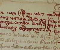 Hallan un poema amoroso escrito en euskera a principios del siglo XVI