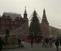 Moscú se prepara para celebrar la Navidad