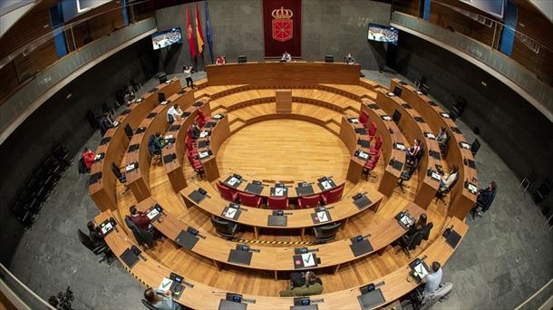 Imagen de archivo del Parlamento de Navarra