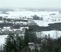 Hamar pertsona desagertu dira Norvegian izandako luizi batean