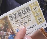 El gasto medio en la Lotería del Niño se sitúa en 20,39 euros en Hego Euskal Herria