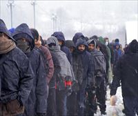 Ehunka errefuxiatu egoera lazgarrian Bosniako mugan, Europar Batasunean asilo bila 