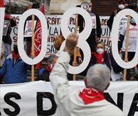 El movimiento pensionista cumple cuatros de años de movilizaciones con una manifestación mañana en Vitoria