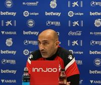 Abelardo: ''Es un partido importante ante un rival directo y necesitamos la victoria''