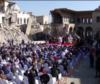 El Papa visita Mosul, principal bastión del Estado Islámico en Irak hasta 2017