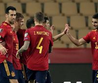 Simonek eta Iñigo Martinezek partida osoa jokatu dute Espainiarekin Kosovoren aurka