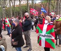 Euskal Herria Batera reclama soberanía en actos en 129 plazas