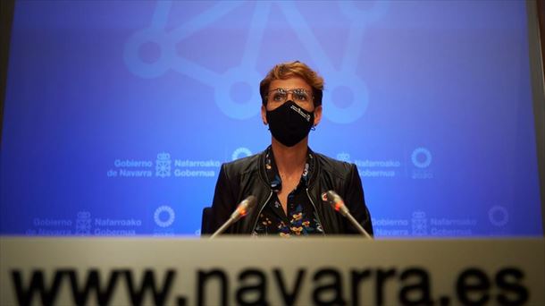 La presidenta del Gobierno de Navarra. Foto: Efe