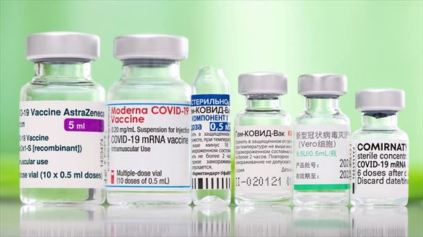 Vacunas contra la covid-19. EFE