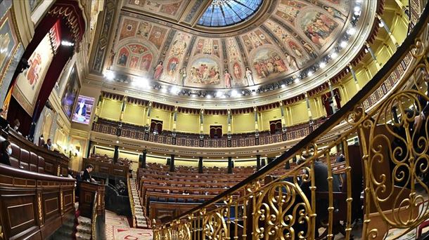 Congreso de los Diputados español. Foto: Efe