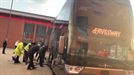 El autobús del Real Madrid, apedreado de camino a Anfield